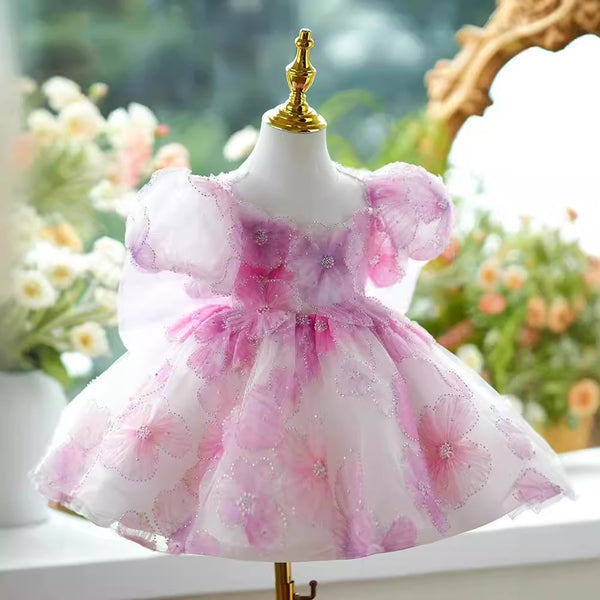 1 year popular old party dress / flower girl dress