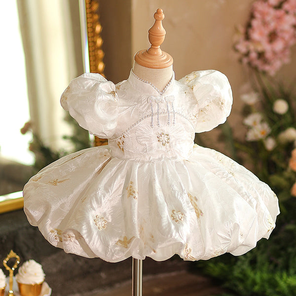 Cute Baby Girl Baptism Dress Toddler First Birthday Party Princess Dr marryshe