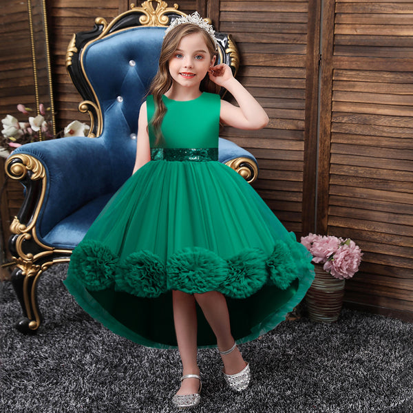 Girls Easter Dress Baby Girl Birthday Party Dresses Toddler Vintage Lo –  marryshe