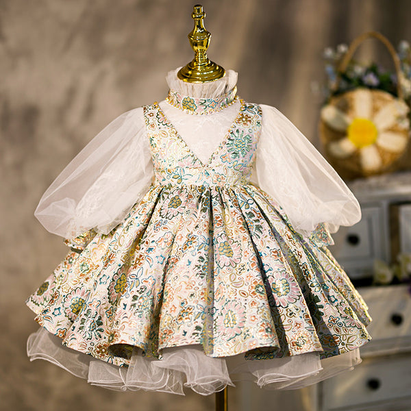 Girls Beautiful Dress Summer Princess Dress Party Lace White Teen Kids  Dresses for Girls 4 6 8 10 11 12 Years Children Clothing