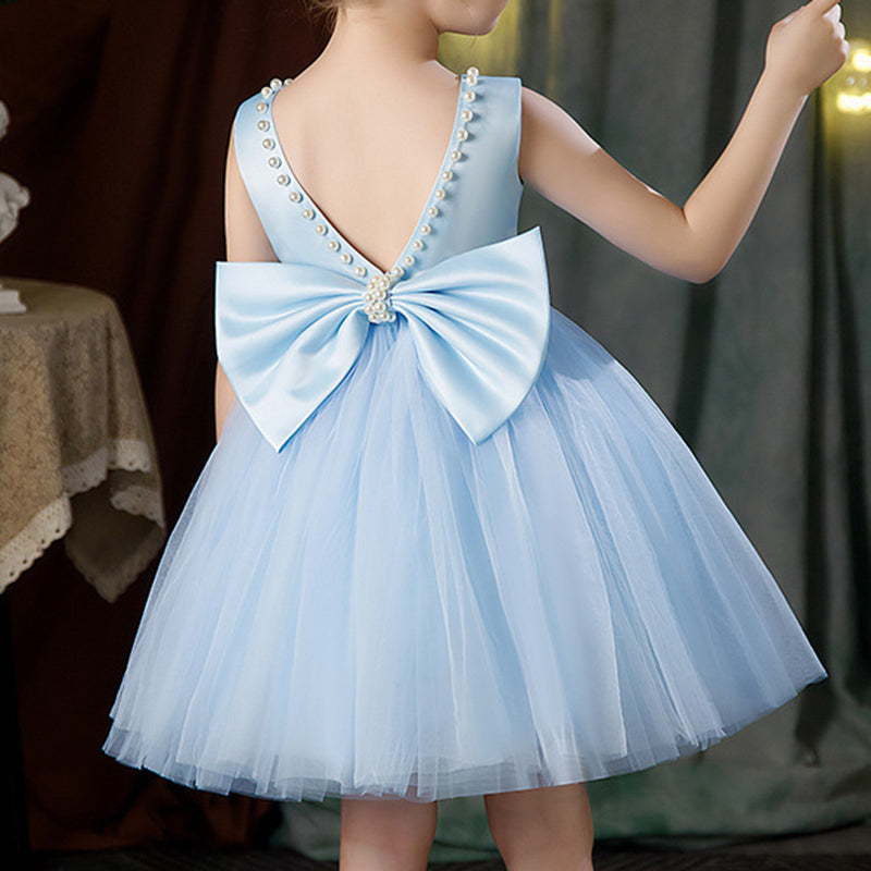 Cute Girl Formal Dresses Toddler Birthday Party Dress Pageant Princess Dress