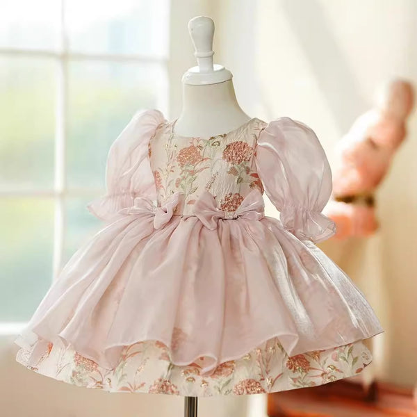Elegant Baby 1st Birthday Princess Dress Toddler Little Girl Formal Dresses