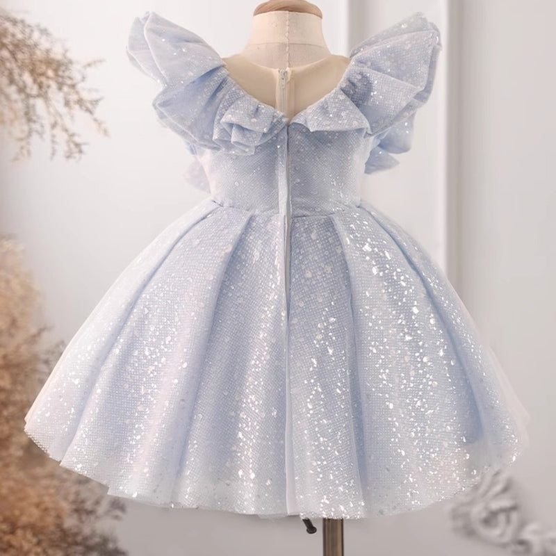 Cute Baby Girl Performance Princess Dress Sequined Dress