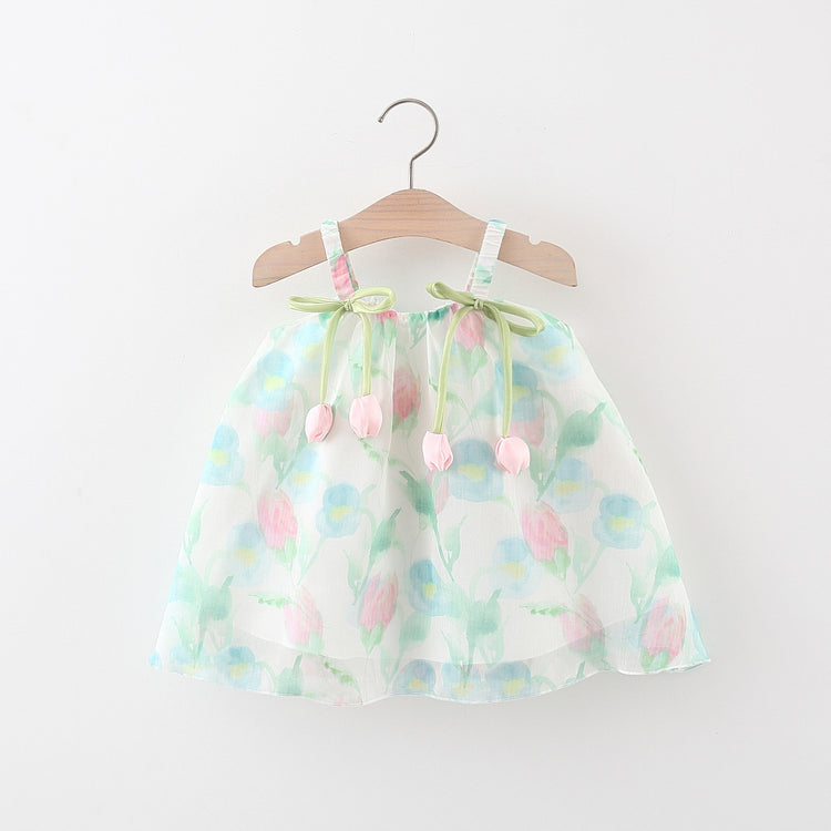 Cute Summer Baby Girls Cozy Princess Dress