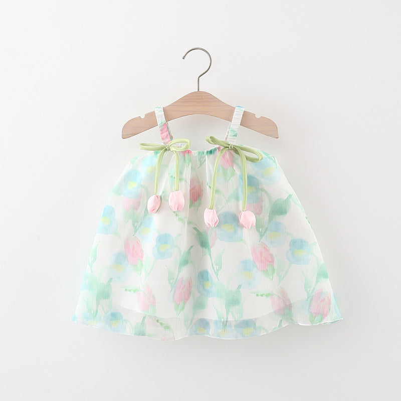 Cute Summer Baby Girls Cozy Princess Dress