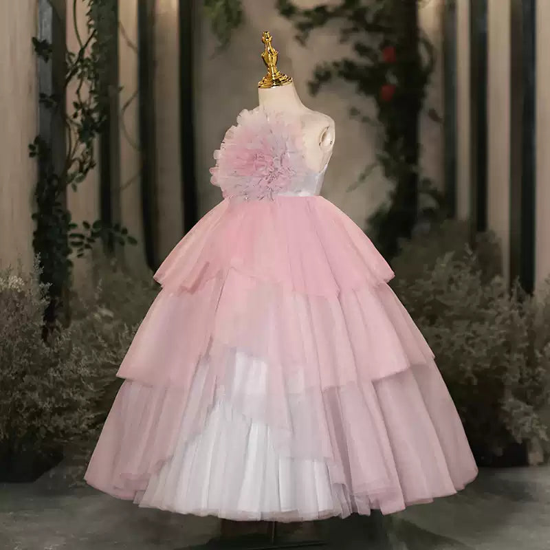 Cute Baby Girl New Year Balll Gown Toddler Birthday Christmas Princess Dress