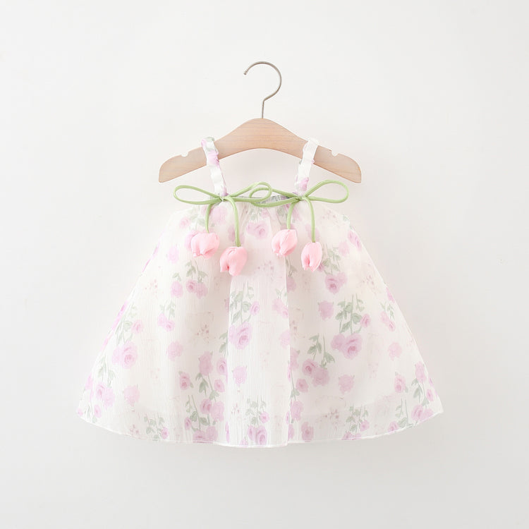 Cute Summer Baby Girls Cozy Princess Dress