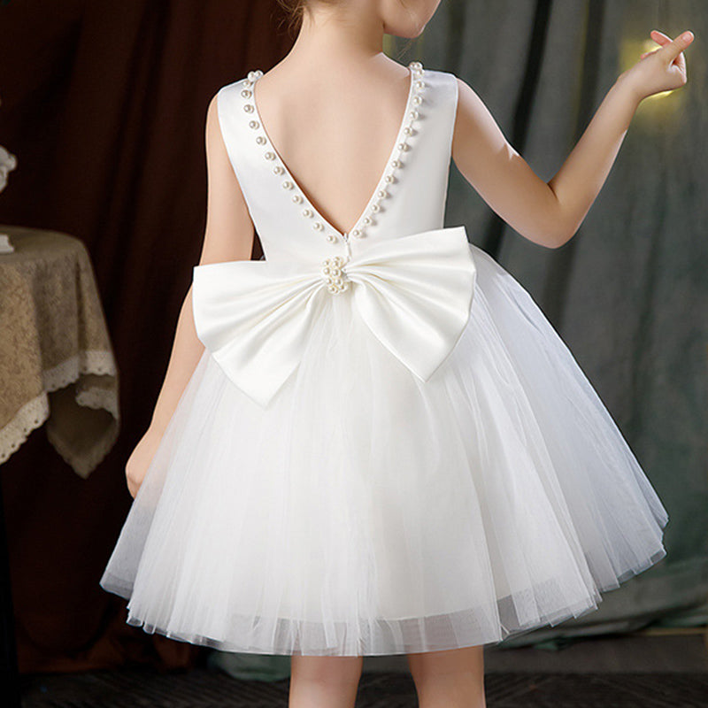 Cute Girl Formal Dresses Toddler Birthday Party Dress Pageant Princess Dress