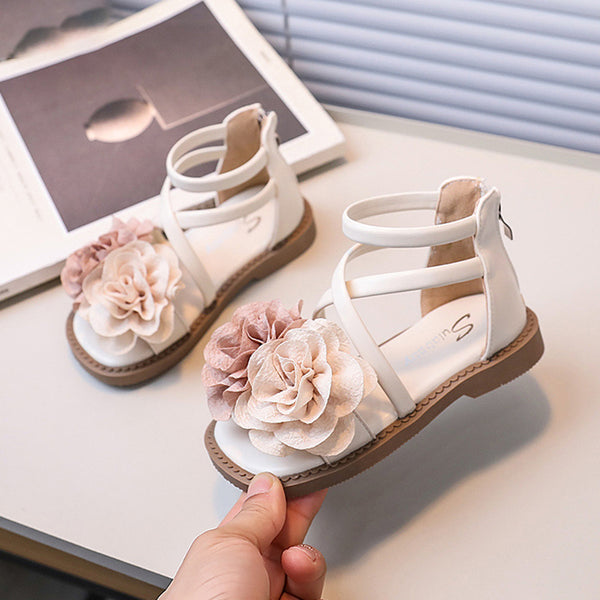 Baby Girls Flower Sandals Birthday Princess Shoes