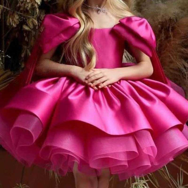 Elegant Summer Baby Girls   Beauty Pageant Dress Toddler Birthday Party Dresses