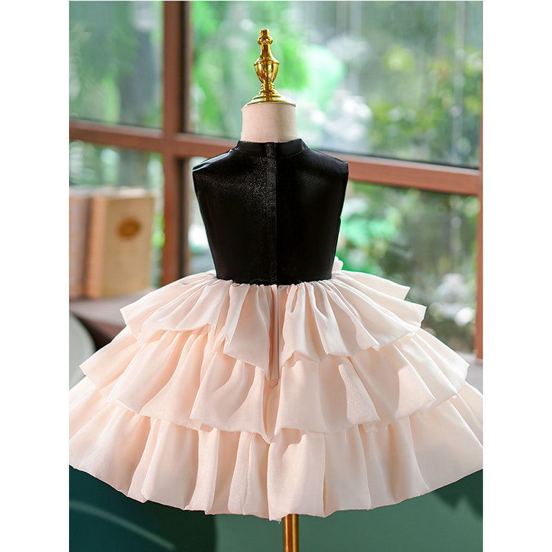 Champagne Birthday Dress Fluffy Princess Dress