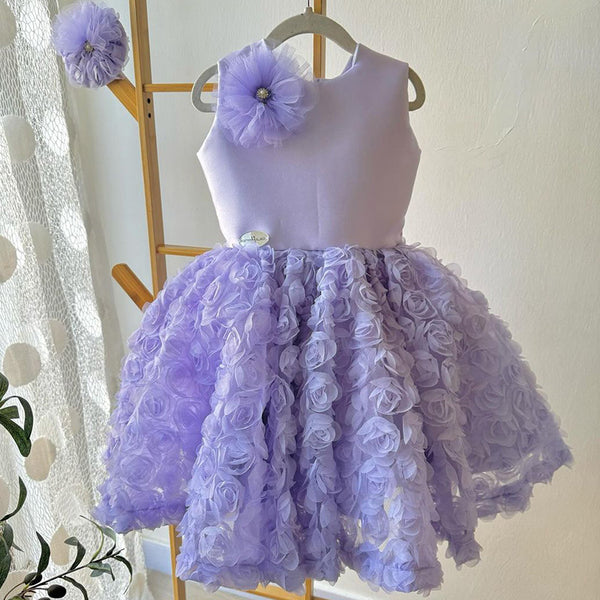 Elegant Baby Birthday Puff Dress Toddler Princess Dresses For Girls