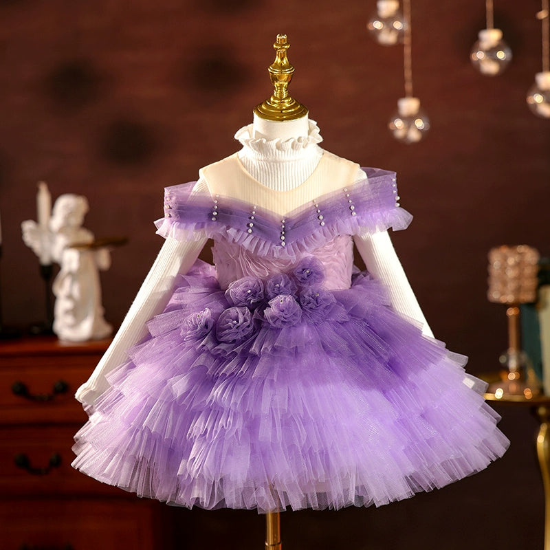 Girls Flower Princess Dresses  Girls Formal Dresses