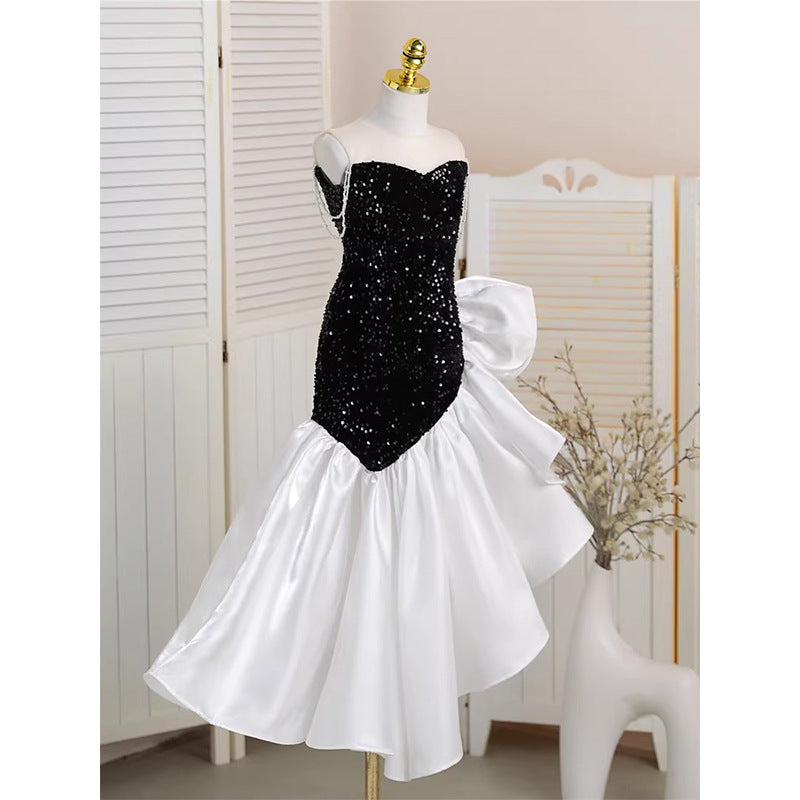 Luxurious Flower Girl  Puffy Dress Toddler Birthday Dress Wedding Princess Dress