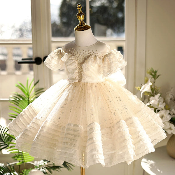 Children's Birthday Dress Flower Girl Wedding Princess Dress