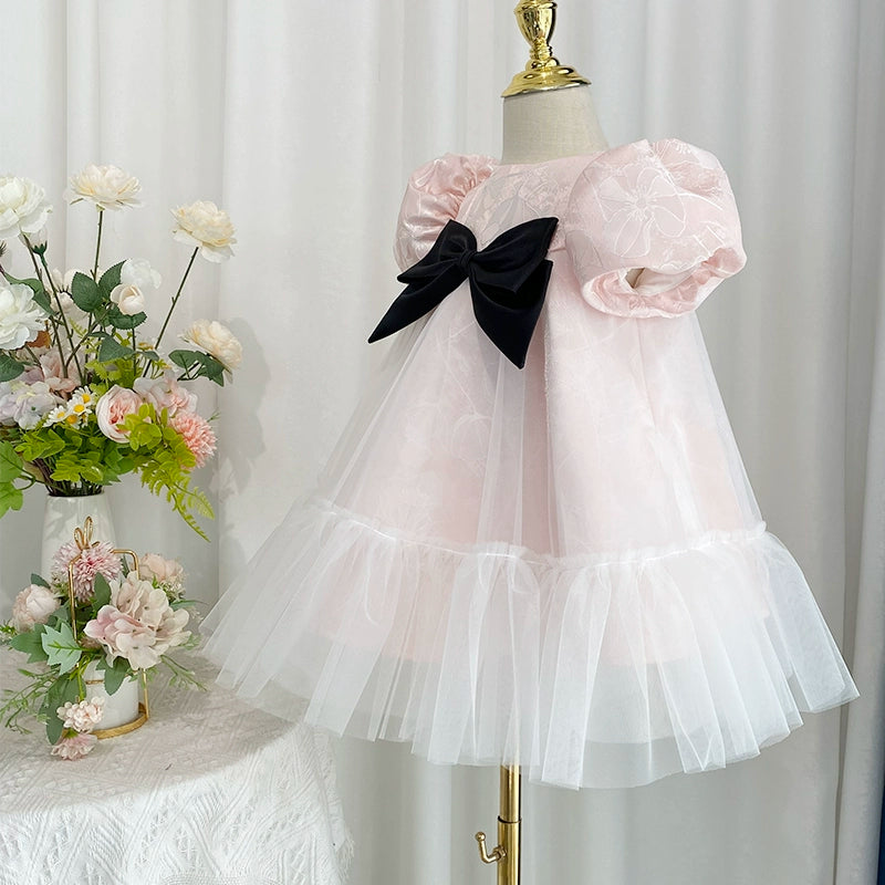 Cute Baby Birthday Dress Flower Girl Wedding Fluffy Princess Dress