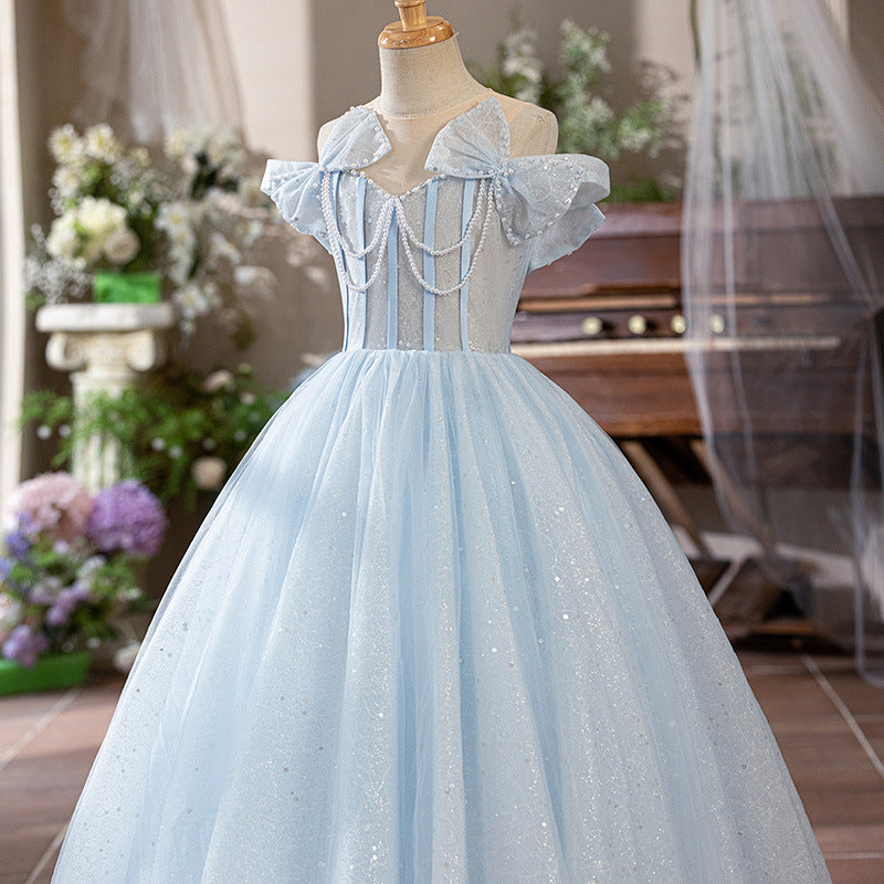 Girls Prom Dress Flower Girl Wedding Princess Dress