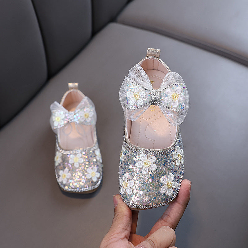 Cute  Baby Girl Flower Girl  Performance Shoes