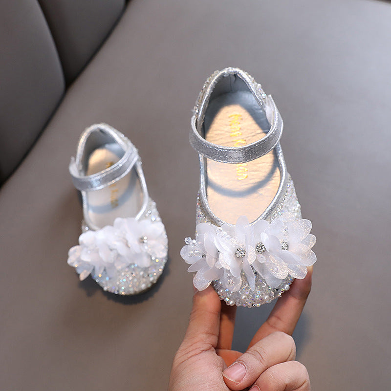 Baby Girls Princess Flower Girl  Shoes