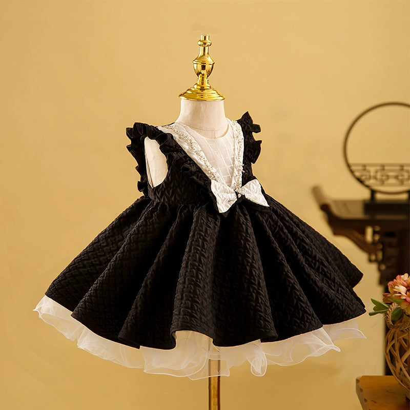 Cute Baby Girl  New Year Dress Beauty Pageant Dress Toddler  First Communion Dress