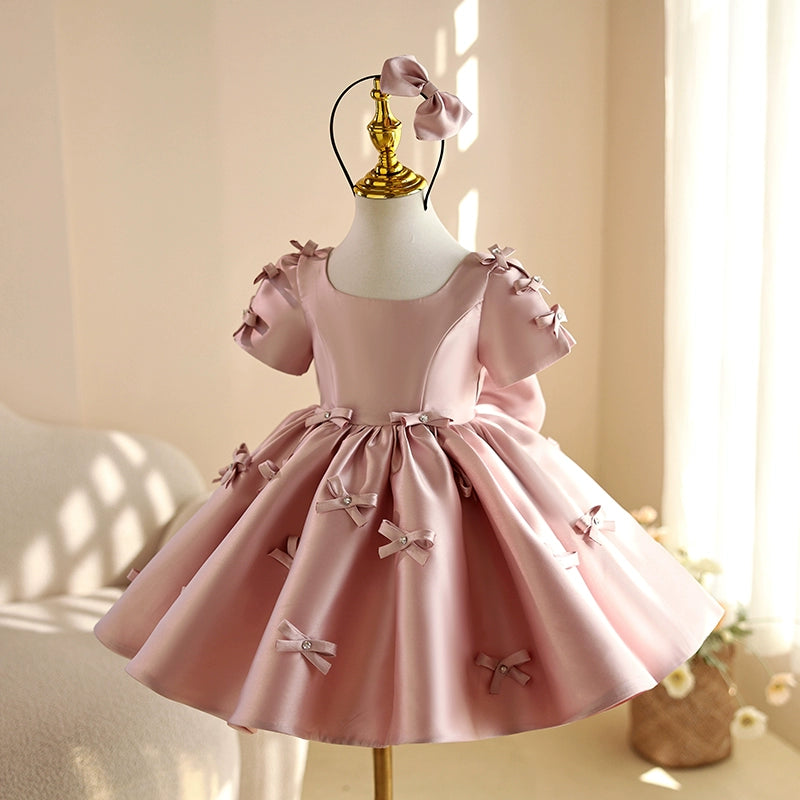 Girls Birthday Party Princess Dress Flower Girl Wedding Puffy Dress