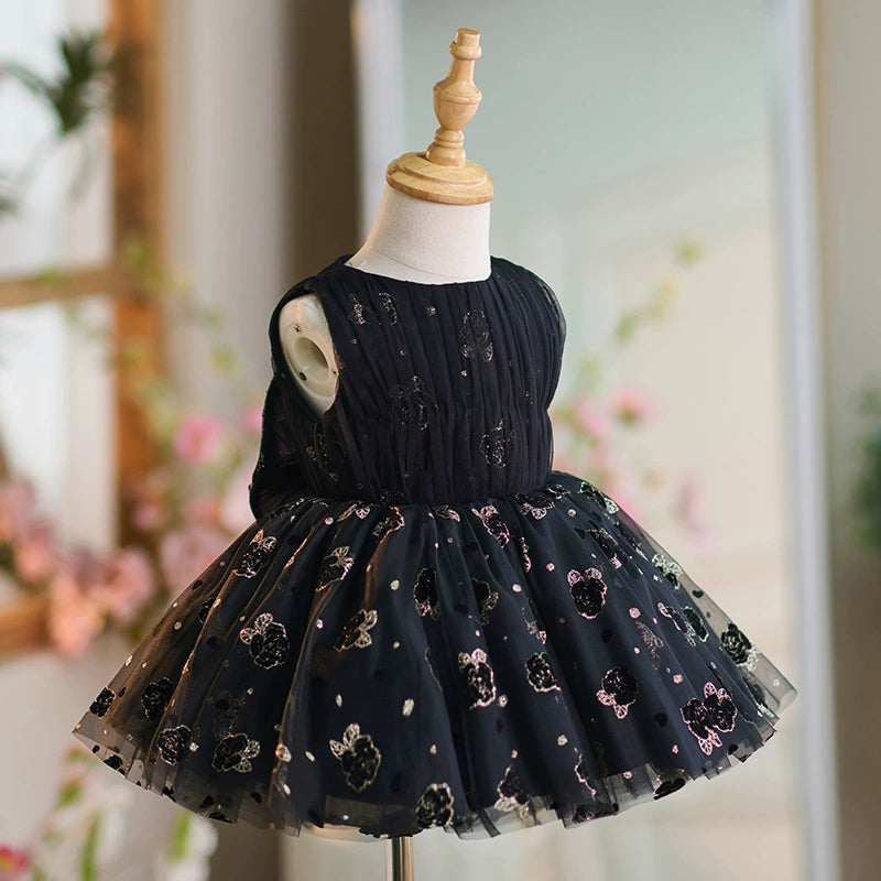 Black Girls Dress Christmas Children Princess Dress