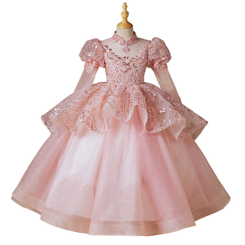 Girls Birthday Princess Dress Girls Pageant Dress