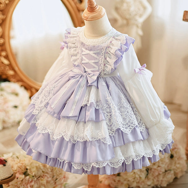 Lolita Princess Dress Baby Birthday Dress Performance Puffy Dress