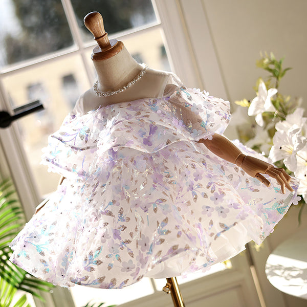 New Children's Birthday Princess Dress Flower Girl Wedding Dress