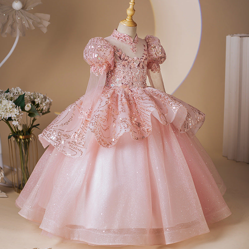 Girls Birthday Princess Dress Girls Pageant Dress