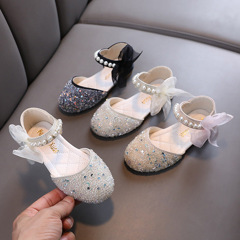 Baby Girl Cute Princess Leather Shoes Dance Performance Shoes