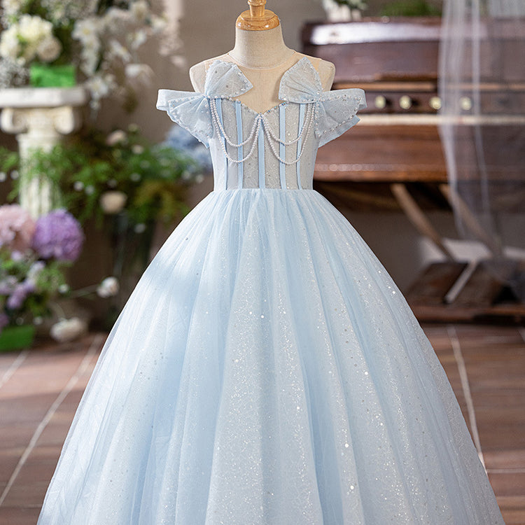 Girls Prom Dress Flower Girl Wedding Princess Dress