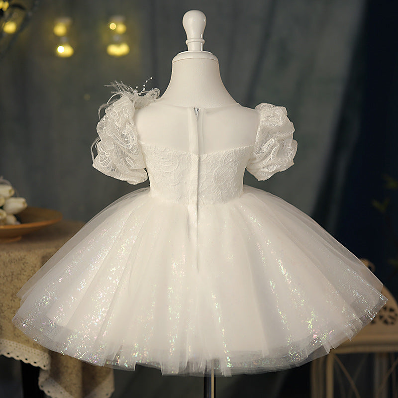 Girls Birthday Ball Dress Flower Girl Wedding Princess Dress