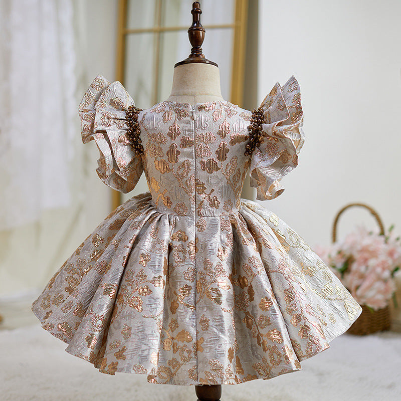 Girls Birthday Party Dresses Girls Autumn Puffy Princess Dress