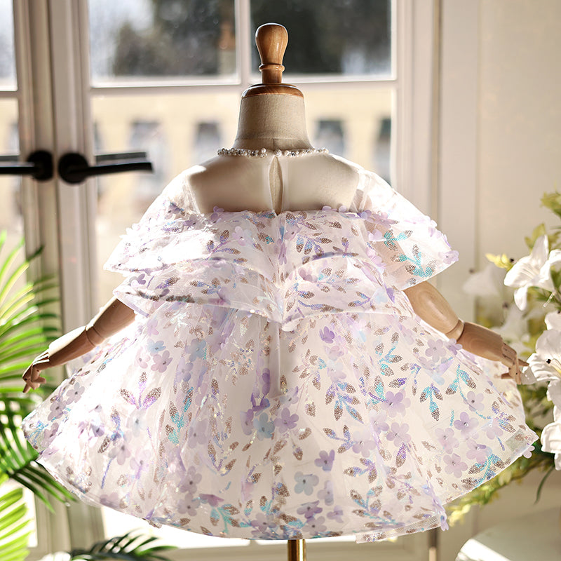 New Children's Birthday Princess Dress Flower Girl Wedding Dress