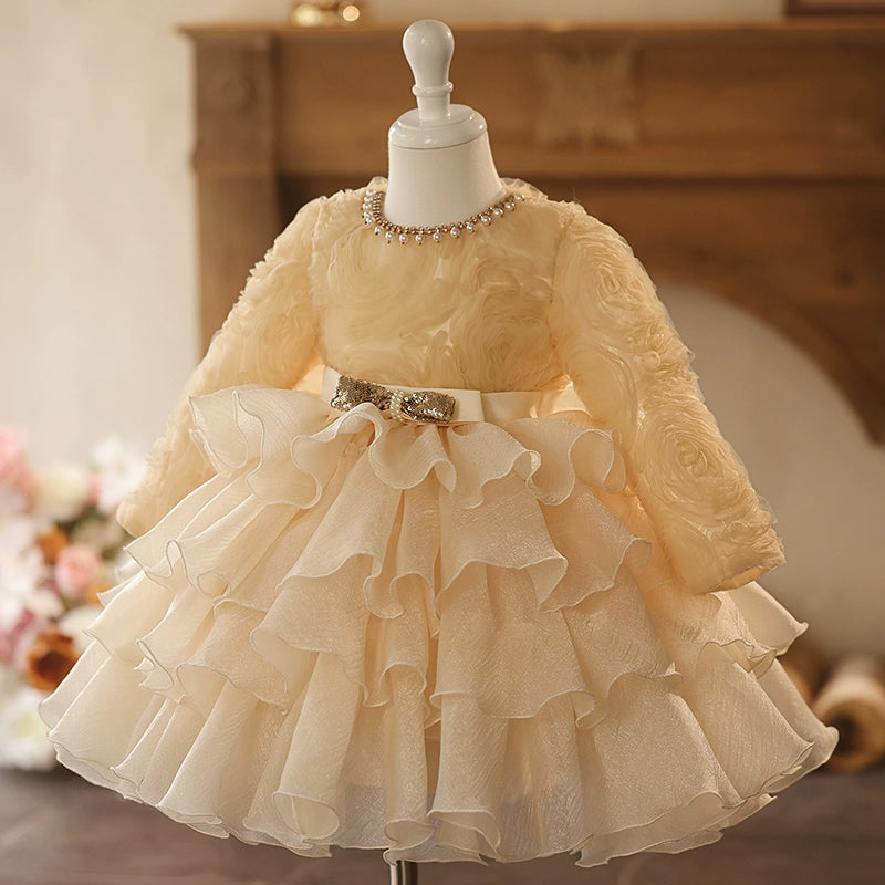 Children's Baptism Dresses Girls Birthday Princess Dress