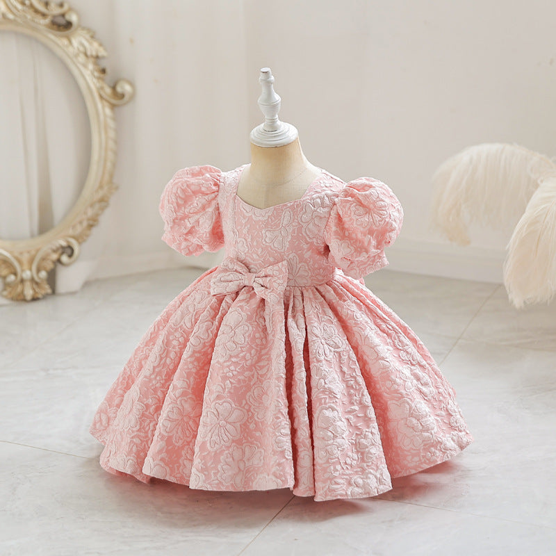 Elegant Little Girl Birthday Party Dress Toddler Flower Girl Dress