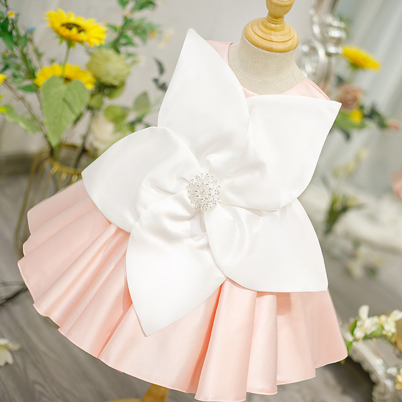 Girls Birthday Dress Flower Girl Wedding Princess Dress