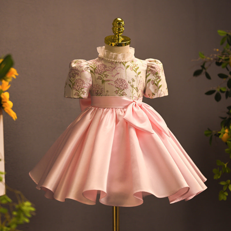 Baby Girl Cute Birthday Dress Flower Girl Wedding Dress