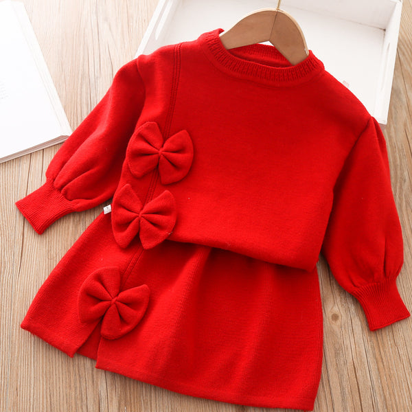 Buy Honbon Woolen Dress Baby Girl's Winter Wear Frock Sweater and Pajami  Full Sleeve Collor Neck 1pcs Orange at Amazon.in
