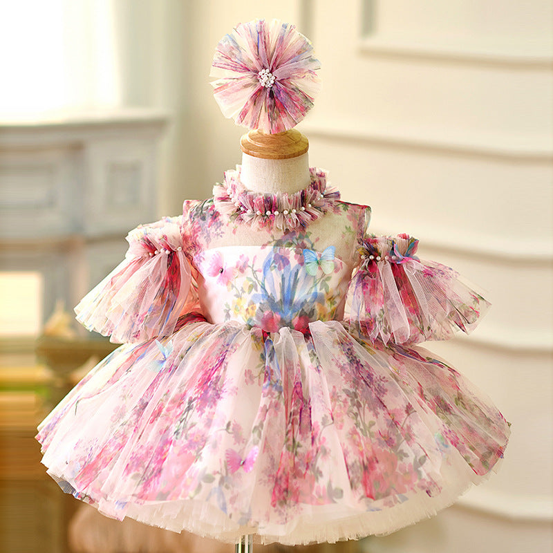 Toddler Christmas Dress Girl Birthday Dresses Flower Girl Dresses