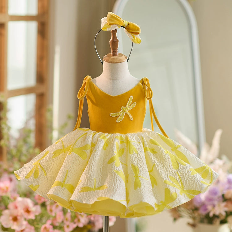 Cute Beauty Pageant Dress Flower Girl Dress Toddler Birthday Party Princess Dress