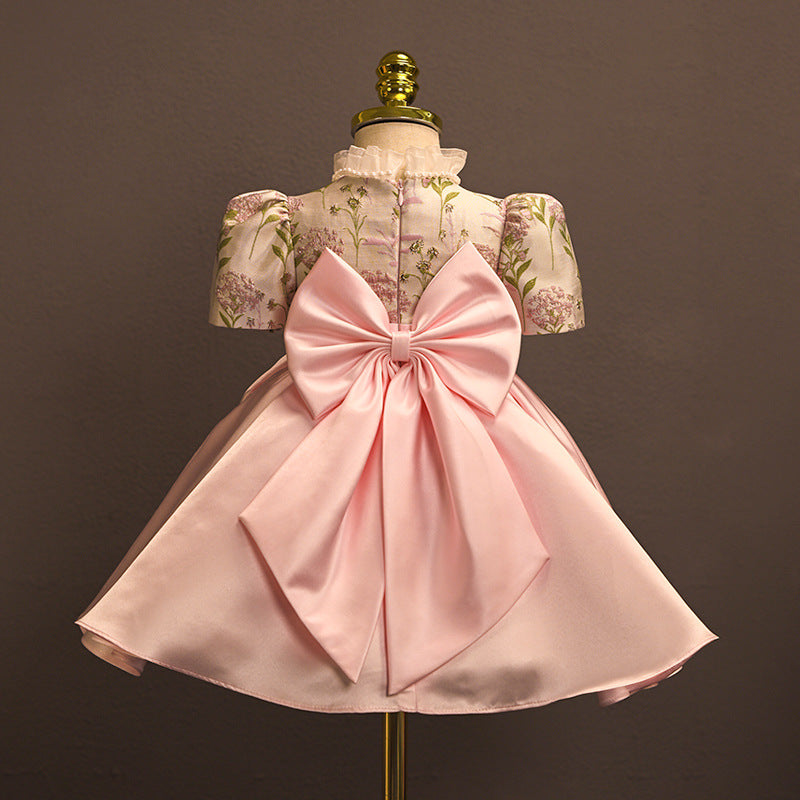 Baby Girl Cute Birthday Dress Flower Girl Wedding Dress