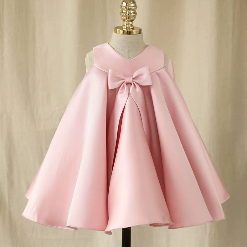 Cute Baby  Girls Christening Dresses Toddler First Birthday Party Princess Dress