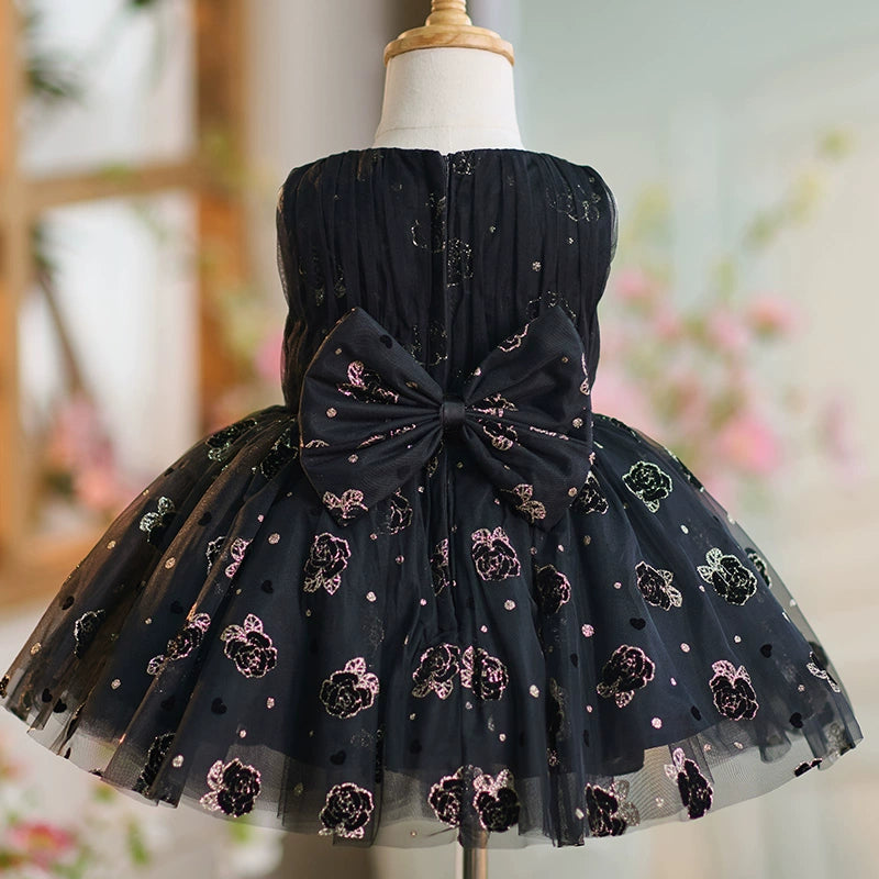 Black Girls Dress Christmas Children Princess Dress