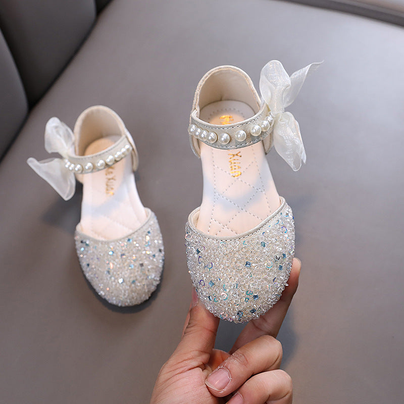 Baby Girl Cute Princess Leather Shoes Dance Performance Shoes