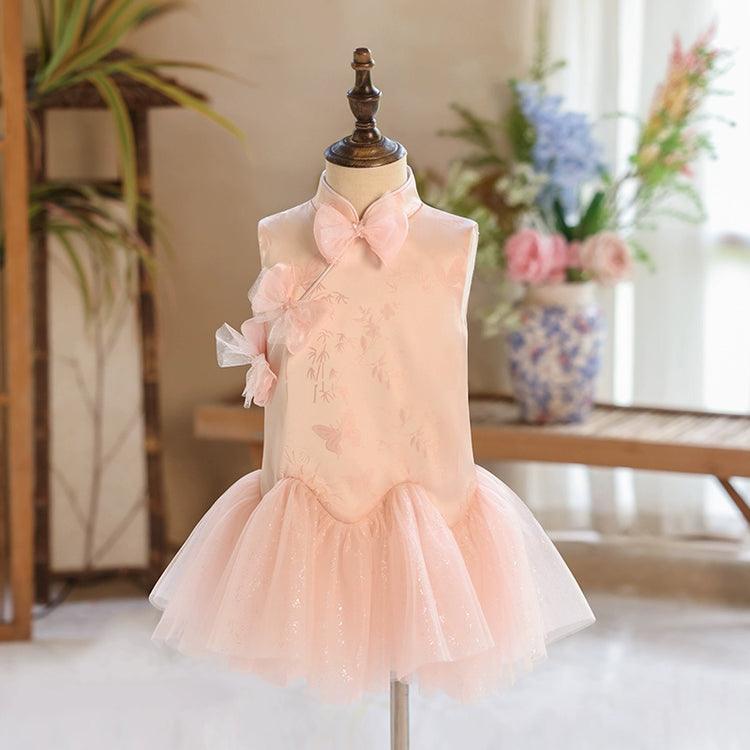 Cute Baby Girl Baptism Dress Toddler Birthday Party Princess Dress