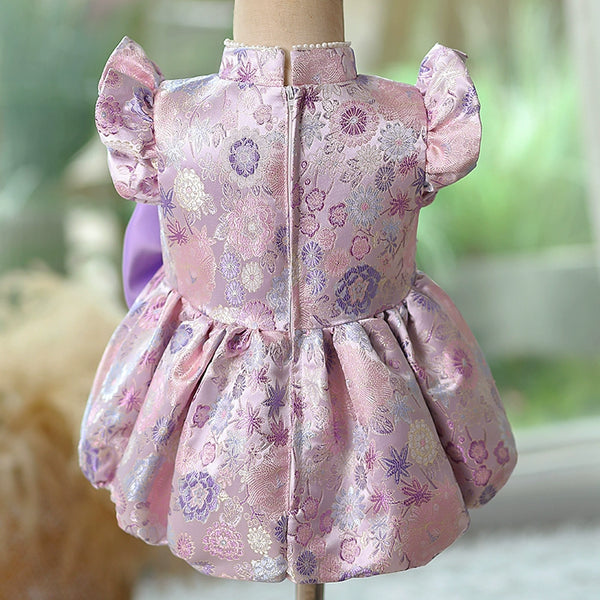 Cute Baby  Girl Christening Dress Baptism Dress Toddler Birthday Princess Dress