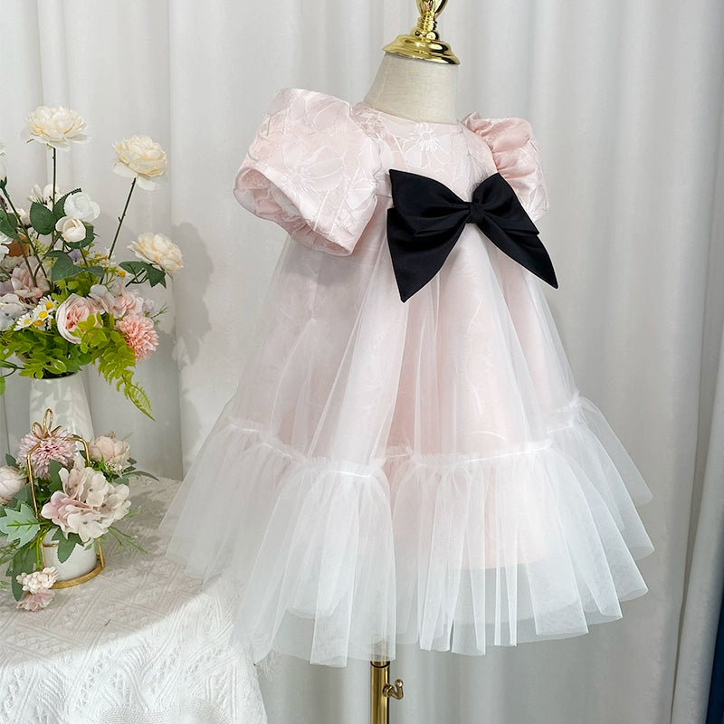 Cute Baby Birthday Dress Flower Girl Wedding Fluffy Princess Dress