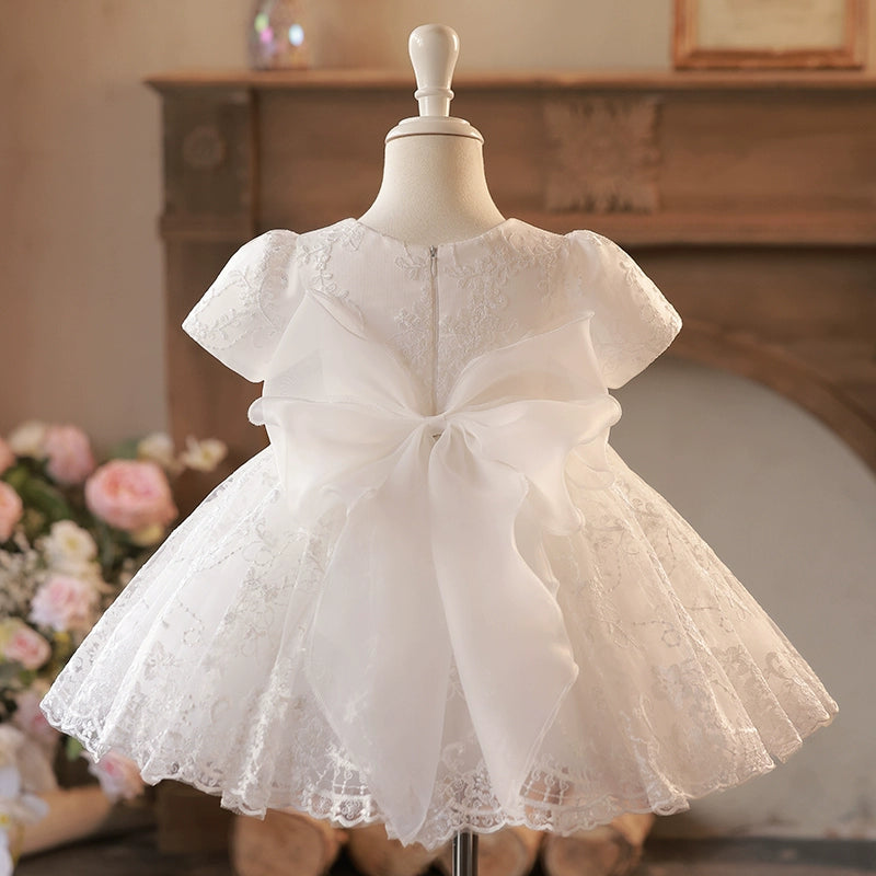 Cute Baby Girl Baptism Dress Flower Girl Dress Girls  Christening Dress